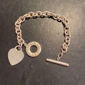 Tiffany Heart Tag Toggle Bracelet